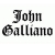 John Galliano